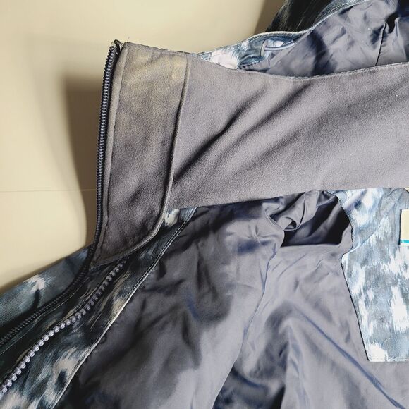 Columbia Jacket Women's Size XS Full Zip Hooded Omni Tech Lined Winter Coat Blue - Picture 6 of 10